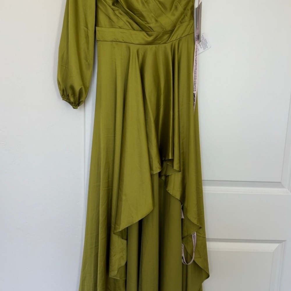 Elegant One-Shoulder Mac Duggal Dress size 6 - Picture 11 of 14